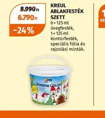 Müller Kreul Ablakfesték Szett ajánlat