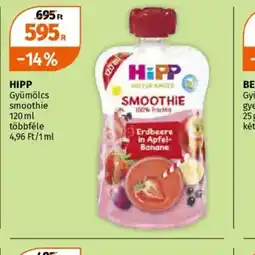 Müller Hipp Gyümölcs Smoothie ajánlat