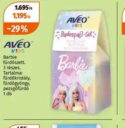 Müller Aveo Kids Barbie fürdőszett ajánlat