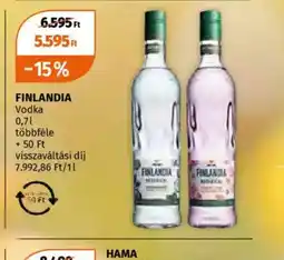 Müller Finlandia Vodka ajánlat