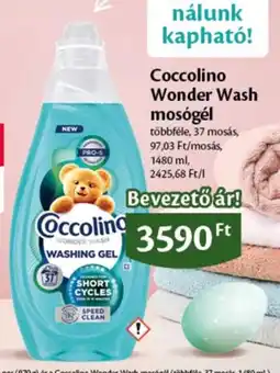 EcoFamily Coccolino wonder wash mosógél ajánlat