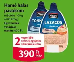 EcoFamily Hamé halas pástétom ajánlat