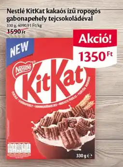 EcoFamily Nestlé KitKat kakaós ízű ropogós gabonapehely tejcsokoládéval ajánlat