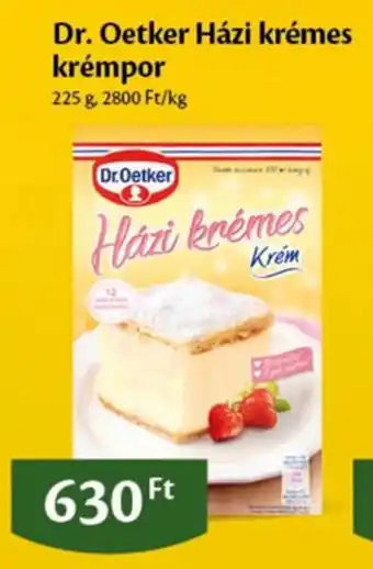 EcoFamily Dr. Oetker Házi krémes krémpor ajánlat