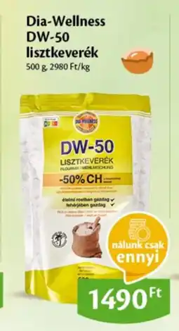 EcoFamily Dia-Wellness DW-50 lisztkeverék ajánlat
