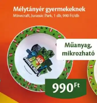 EcoFamily Mélytányér gyermekeknek ajánlat