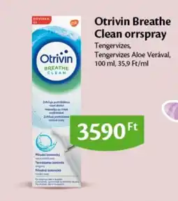 EcoFamily Otrivin Breathe Clean orrspray ajánlat