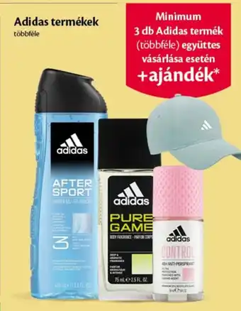 EcoFamily Minimum 3 db Adidas termék (többféle) együttes vásárlása esetén ajánlat