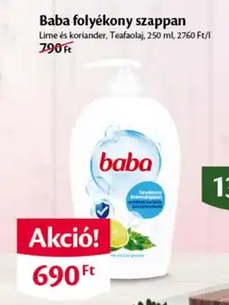 EcoFamily Baba folyékony szappan ajánlat