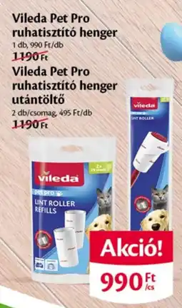 EcoFamily Vileda Pet Pro ruhatisztító henger stb. ajánlat