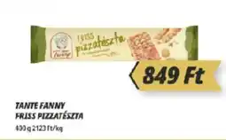 Príma Tante fanny friss pizzatészta ajánlat