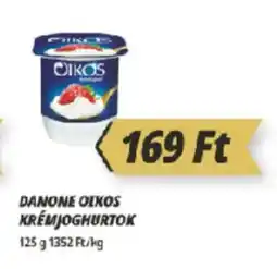 Príma DANONE OIKOS KRÉMJOGHURTOK ajánlat