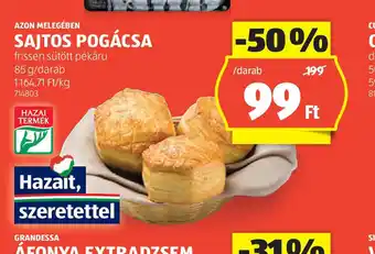 ALDI Sajtos Pogácsa ajánlat