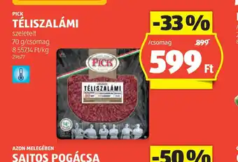 ALDI Pick Teliszalámi ajánlat