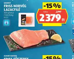 ALDI Gourmet Friss Norvég Lazacfilé ajánlat