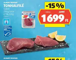 ALDI Al Mare Seafood Tonhalfilé ajánlat