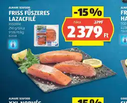 ALDI Almare Seafood Friss Fűszeres Lazacfilé ajánlat