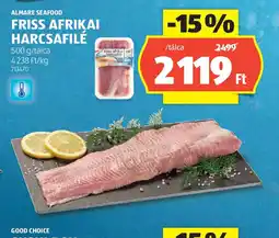 ALDI Friss Afrikai Harcsafilé ajánlat