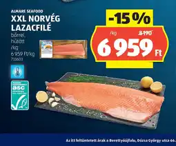 ALDI Almare Seafood XXL Norvég Lazacfilé ajánlat