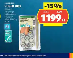 ALDI Good Choice Sushi Box ajánlat