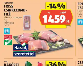 ALDI Hőmester Friss Csirkecomb-filé ajánlat