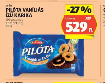 ALDI Pilta Vaníliás Ízű Karika ajánlat