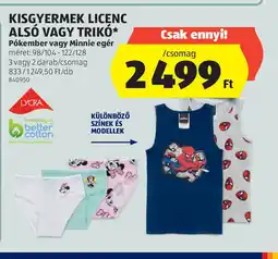 ALDI Kisgyermek Licenc Als vagy Trik ajánlat