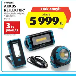 ALDI Akkus reflektor ajánlat