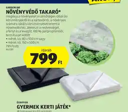 ALDI Gardenline Növényvédő Takar ajánlat