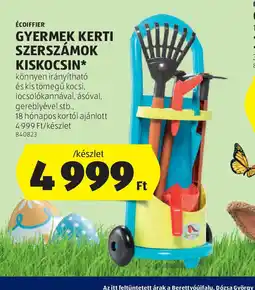 ALDI Gyermek Kerti Szerszámok Kiskocsin ajánlat