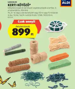 ALDI Gardenline Kerti Kötöző ajánlat