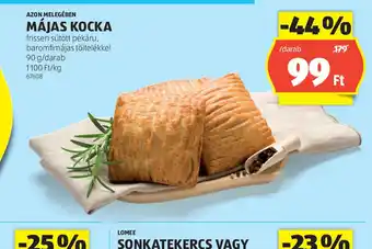 ALDI Májas kocka ajánlat