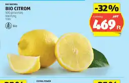 ALDI Bio Citrom ajánlat