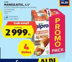 ALDI Alpro Mandulatej, 4 L ajánlat