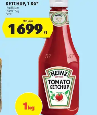 ALDI Heinz Ketchup ajánlat