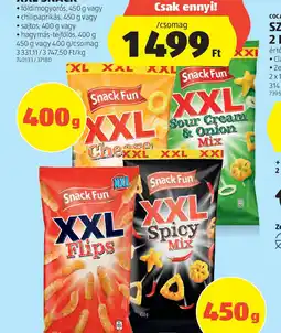 ALDI Snack Fun XXL ajánlat