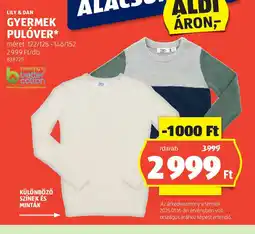 ALDI Luly & Dan Gyerek Pulver ajánlat