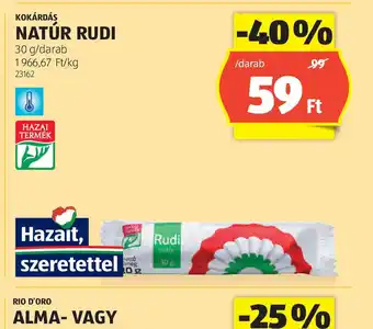 ALDI Natúr Rudi ajánlat