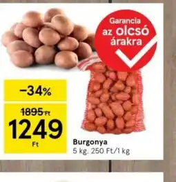 Tesco Burgonya ajánlat