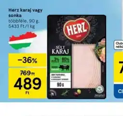 Tesco Herz karaj vagy sonka ajánlat