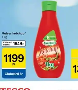 Tesco Univer ketchup ajánlat