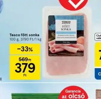 Tesco Tesco főtt sonka ajánlat