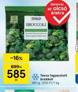 Tesco Tesco fagyasztott brokkoli ajánlat