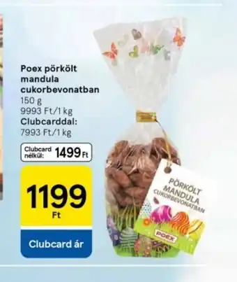 Tesco Pörkölt mandula cukorbevonatban ajánlat