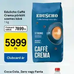 Tesco EduScho Caffè Crema pörkölésű szemes kávé ajánlat