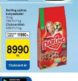 Tesco Darling száraz kutyateledel ajánlat