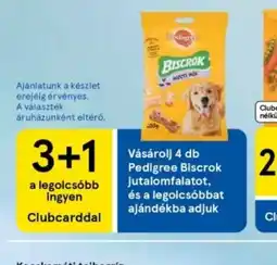 Tesco Pedigree Biscrok Jutalomfalat ajánlat