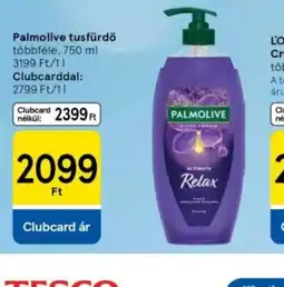 Tesco Palmolive tusfürdő ajánlat