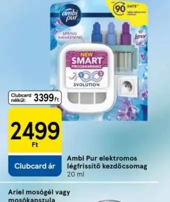 Tesco Ambi Pur Elektromos Légfrissítő Kezdőcsomag ajánlat