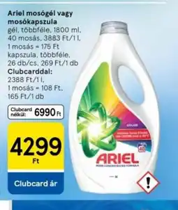 Tesco Ariel mosgél vagy moskapszula ajánlat